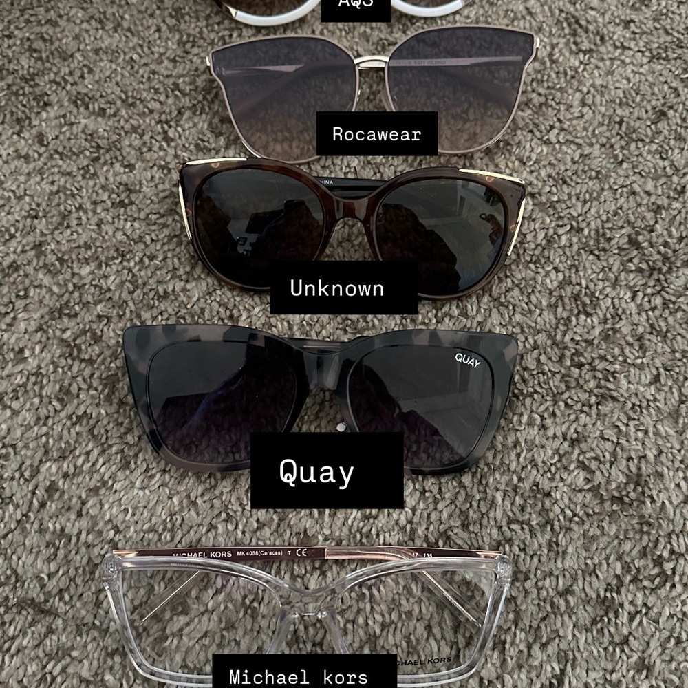 Quay Australia Black Sunglasses